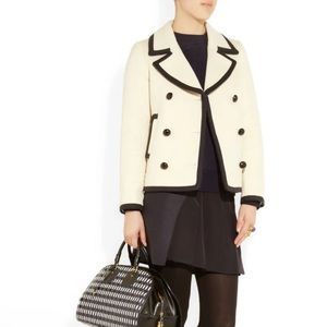 jcrew cream peacoat wool by nello gori 6
